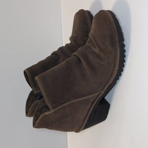 Fly London Brown Suede Boots EU Size 39 US Size 8